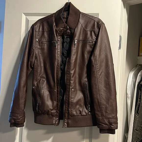 Wantdo Jackets Coats Leather Jacket Poshmark